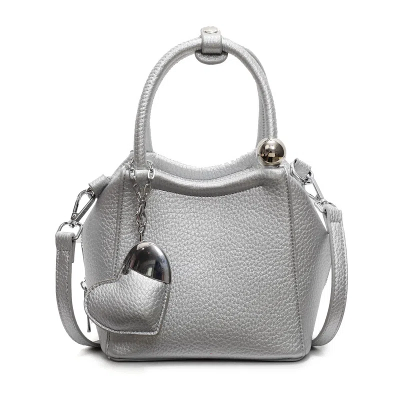 NOMK Litchi Texture Shoulder Bag