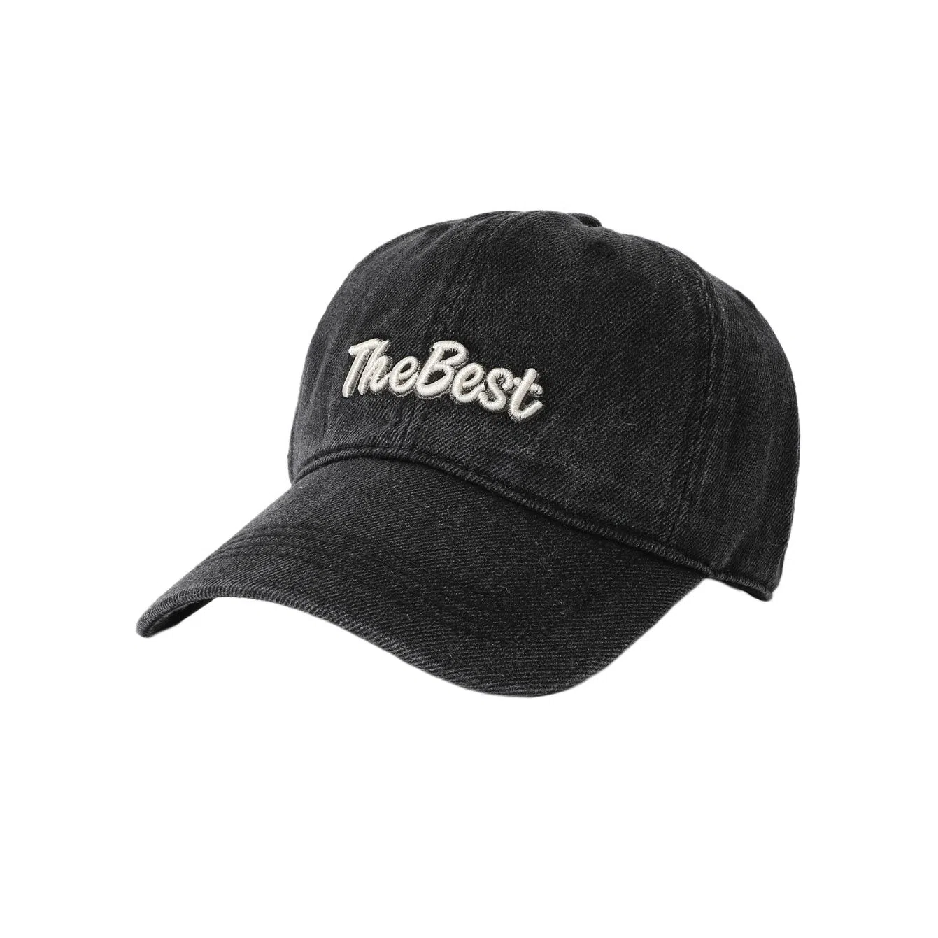 艾佳微 刺绣字母帽子软顶防晒棒球帽韩版百搭户外遮阳显脸小 棉 鸭舌帽 男女同款情侣款