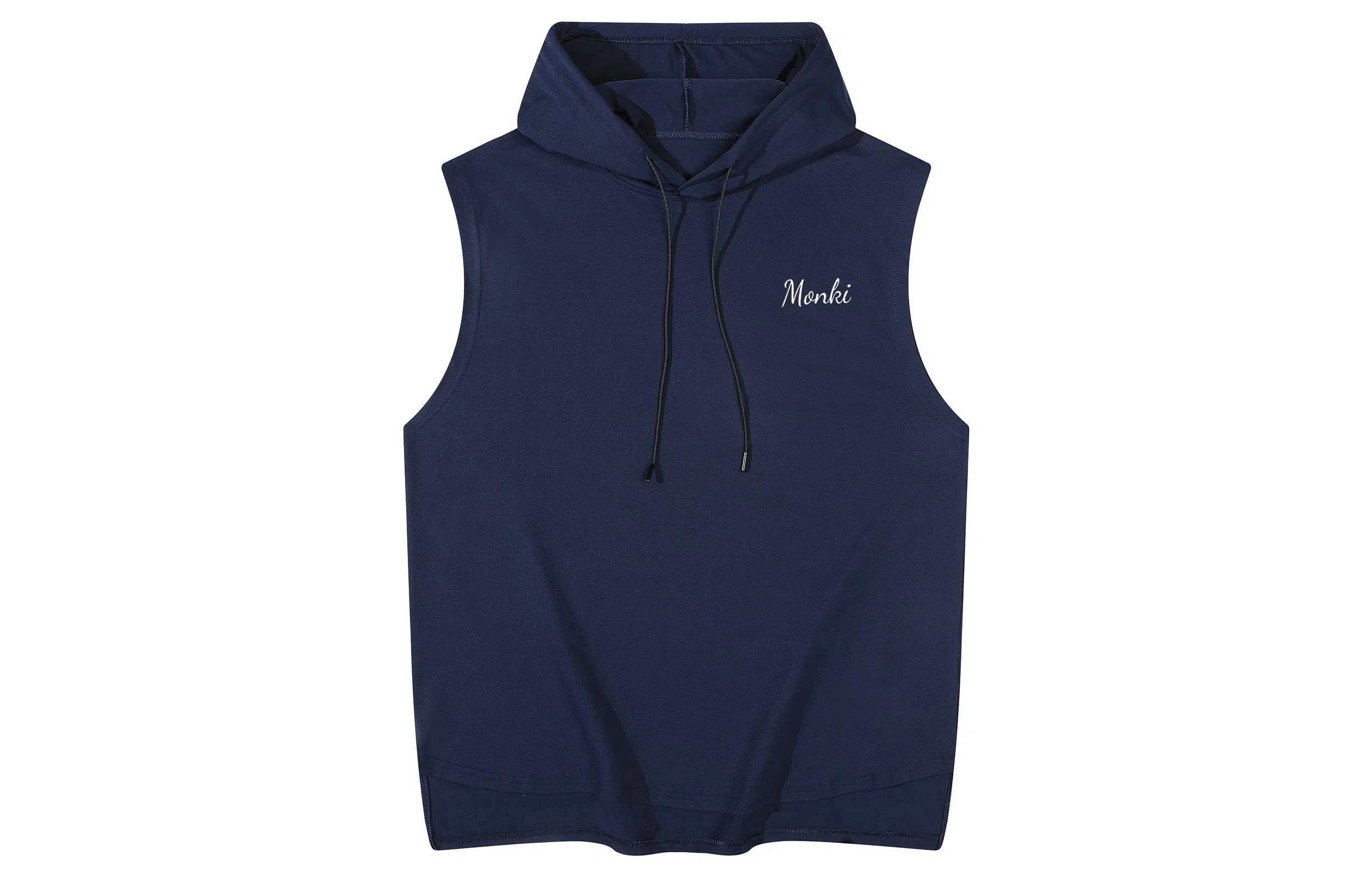 王者荣耀 美式基础款纯色字母坎肩潮宽松舒适户外运动日常通勤无龄感休闲百搭连帽无袖背心 梦奇款 男女同款