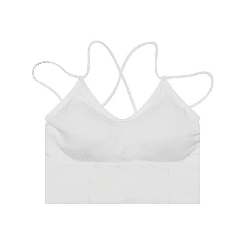 轻迎 自带胸垫美背运动瑜伽吊带 女款