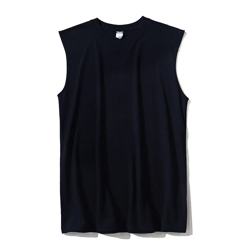乱步 潮流简约运动无袖透气坎肩外穿夏季内搭上衣打底衫青少年学生背心 男女同款