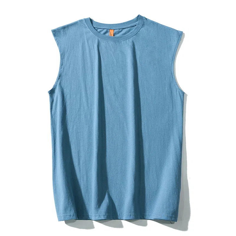 乱步 潮流简约运动无袖透气坎肩外穿夏季内搭上衣打底衫青少年学生背心 男女同款