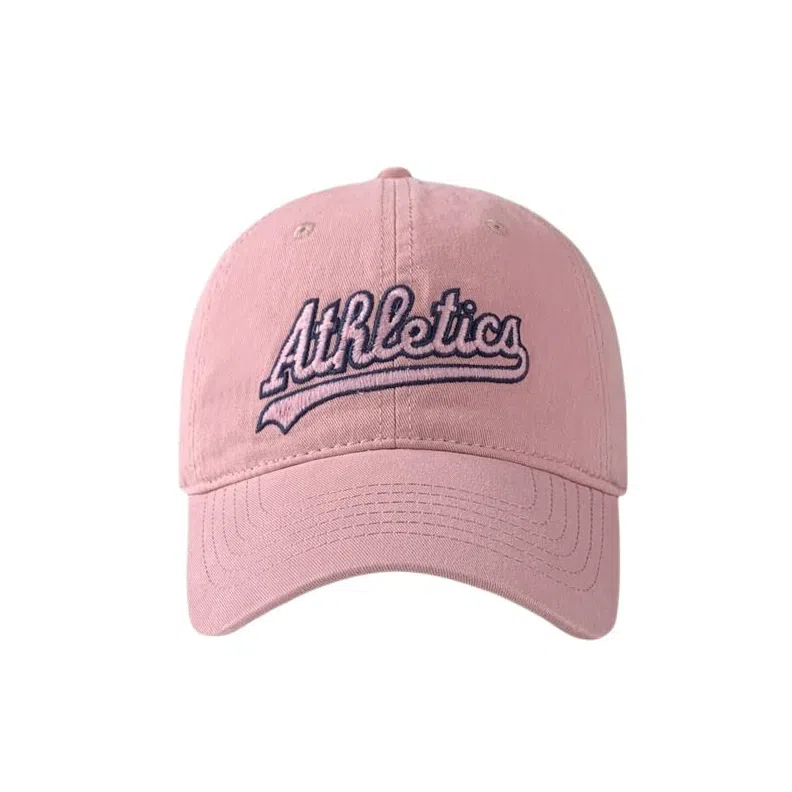 艾佳微 遮阳帆布时尚显脸小大码学生潮百搭遮阳帽潮流字母 棉 鸭舌帽 男女同款情侣款