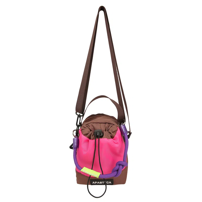 笛贝嘉 韩版时尚多巴胺休闲运动轻便水瓶包 尼龙 单肩斜挎手提手机包 男女同款情侣款 多色