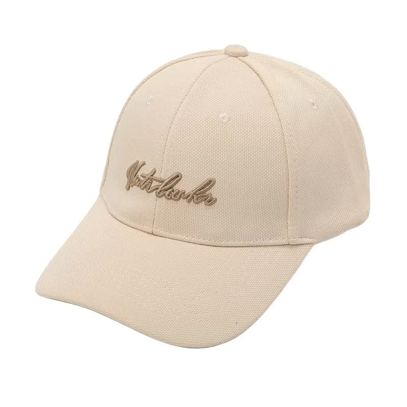 艾佳微 大头围棒球休闲百搭刺绣字母弯檐硬顶显脸小 棉 鸭舌帽 男女同款情侣款