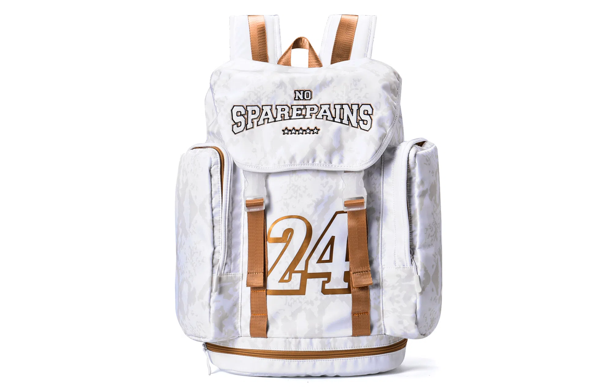 Spare No Pains Backpack White