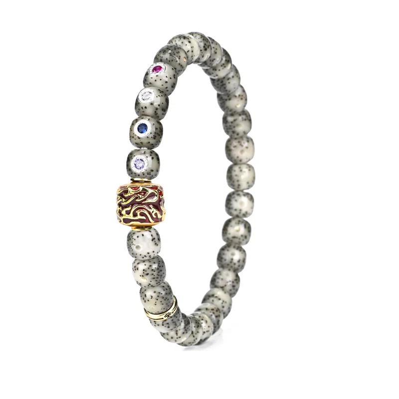 钰澜文玩 火纹珠搭配 星月菩提 手串 男女同款情侣款