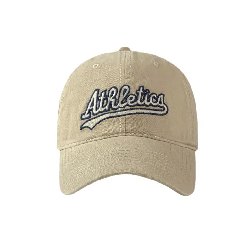 艾佳微 遮阳帆布时尚显脸小大码学生潮百搭遮阳帽潮流字母 棉 鸭舌帽 男女同款情侣款