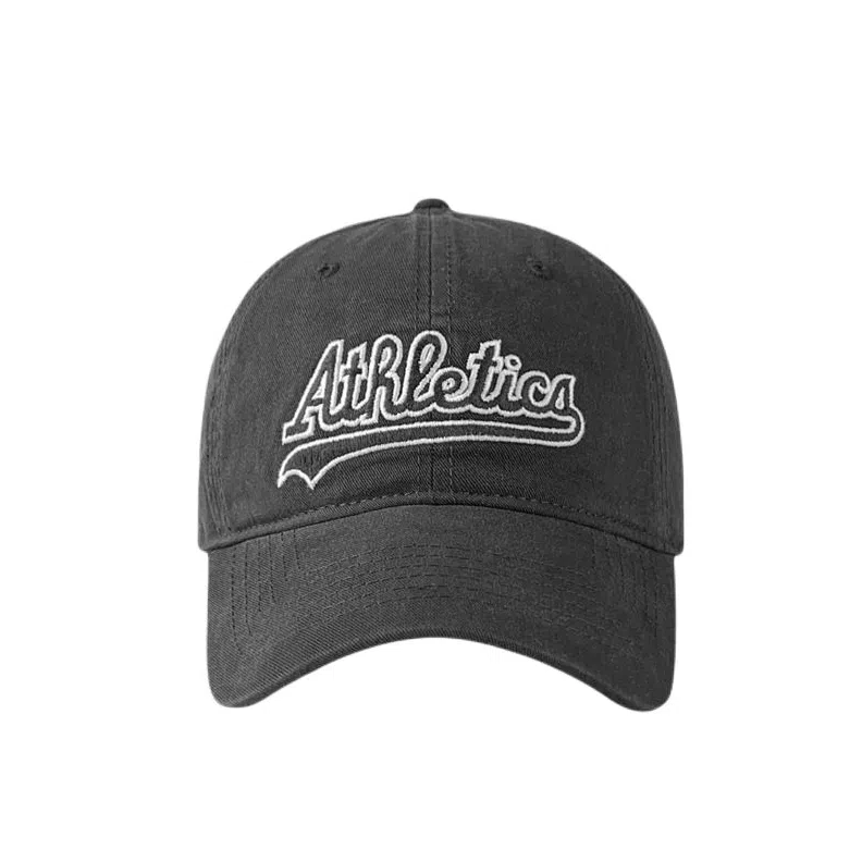 艾佳微 遮阳帆布时尚显脸小大码学生潮百搭遮阳帽潮流字母 棉 鸭舌帽 男女同款情侣款