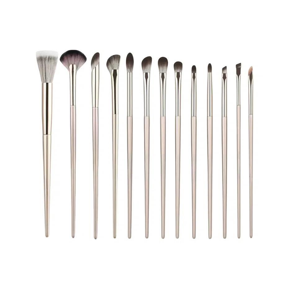 玛琪娜  鎏金眼部化妆刷套装 柔软亲肤 十件套/十三件套