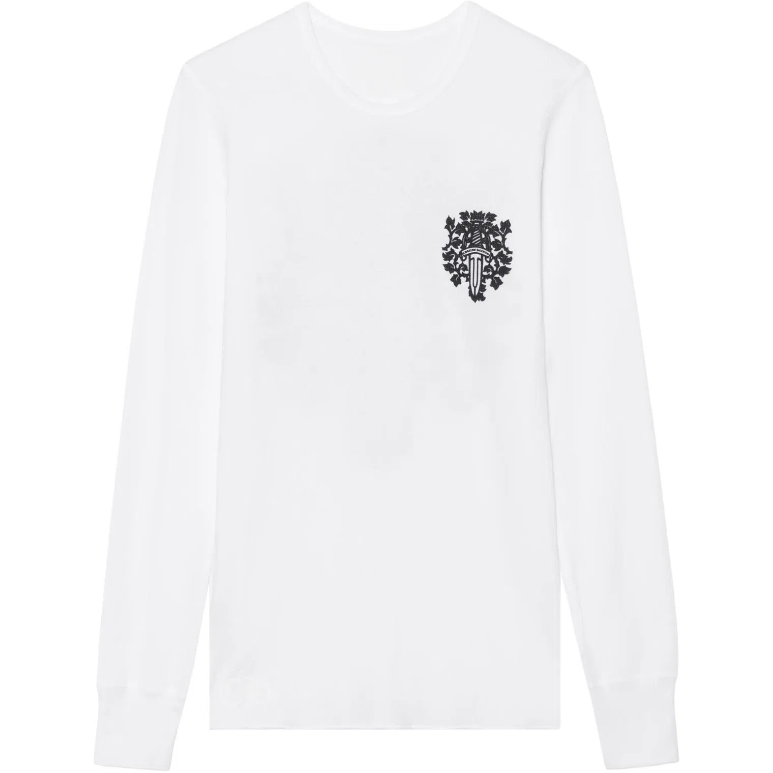 Chrome Hearts SS25 White Long Sleeve Tee