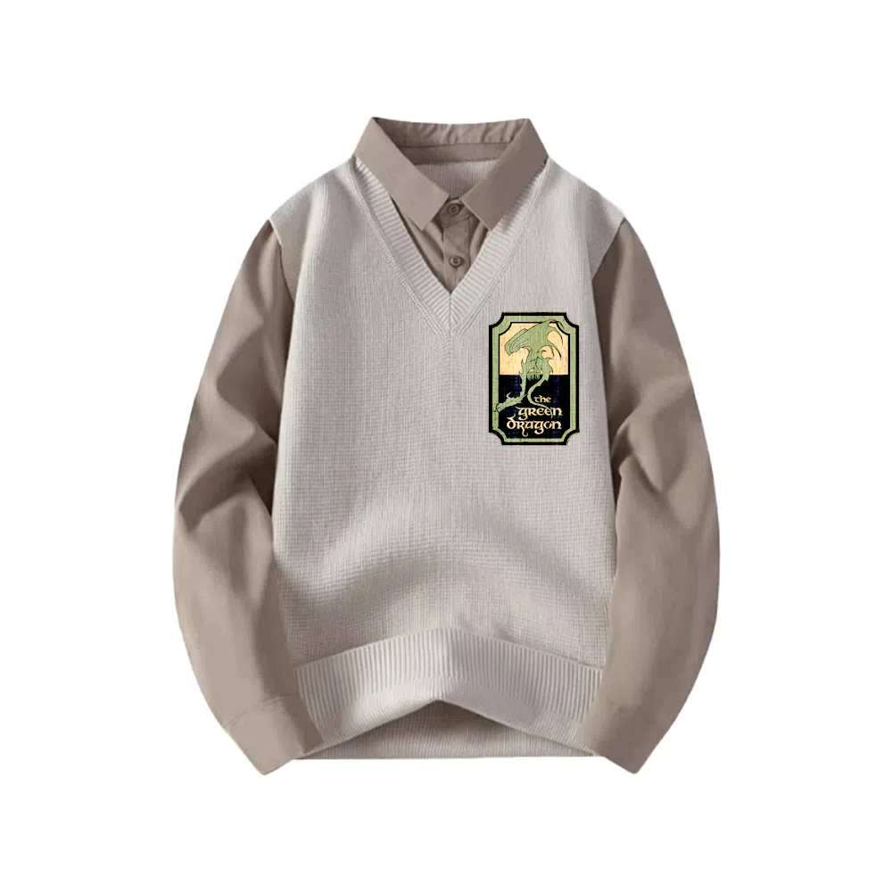 BABUGGE High Neck Zip Cardigan Grey