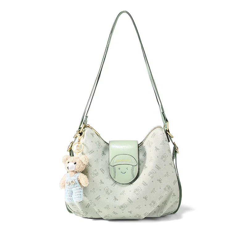 Mashalanti Bear Print Tote Bag