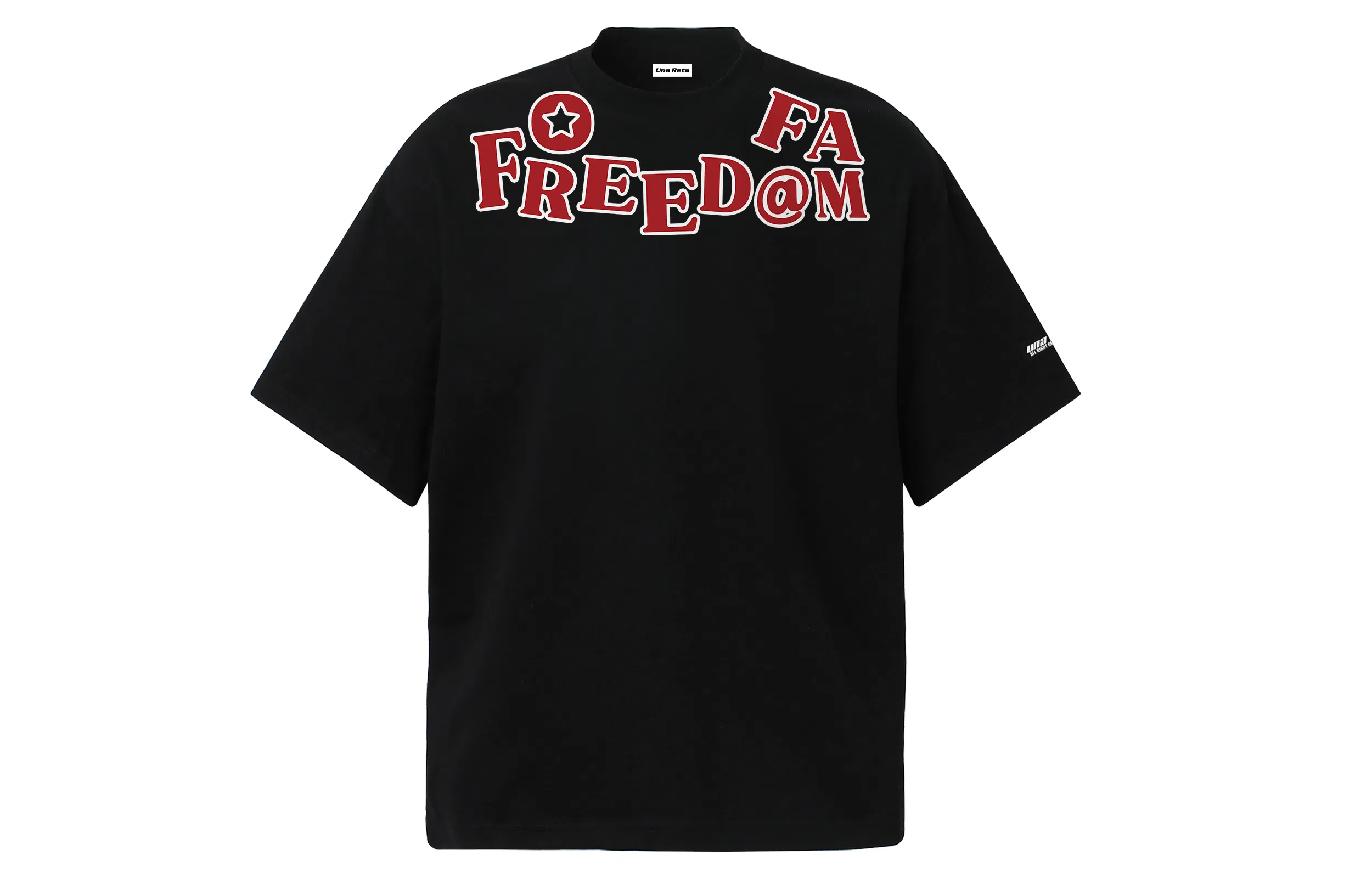 UNA RETA hiphopcleanfitT