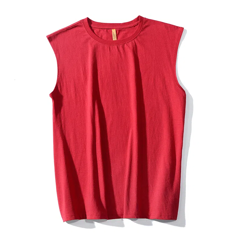 乱步 潮流简约运动无袖透气坎肩外穿夏季内搭上衣打底衫青少年学生背心 男女同款