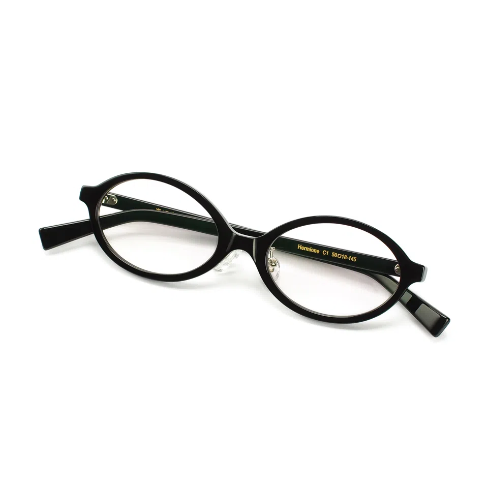 【可配度数】 青雉作 袖珍小脸版书高知风书卷气小框文艺范高度近视镜框 塌鼻梁带可调鼻托 意大利板材 椭圆形 光学镜架 女款