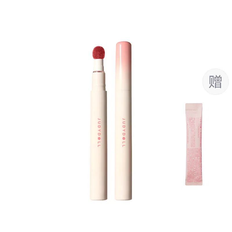 橘朵 限定口红 唇粉霜气垫粉霜哑光唇釉唇泥 显白砖红色