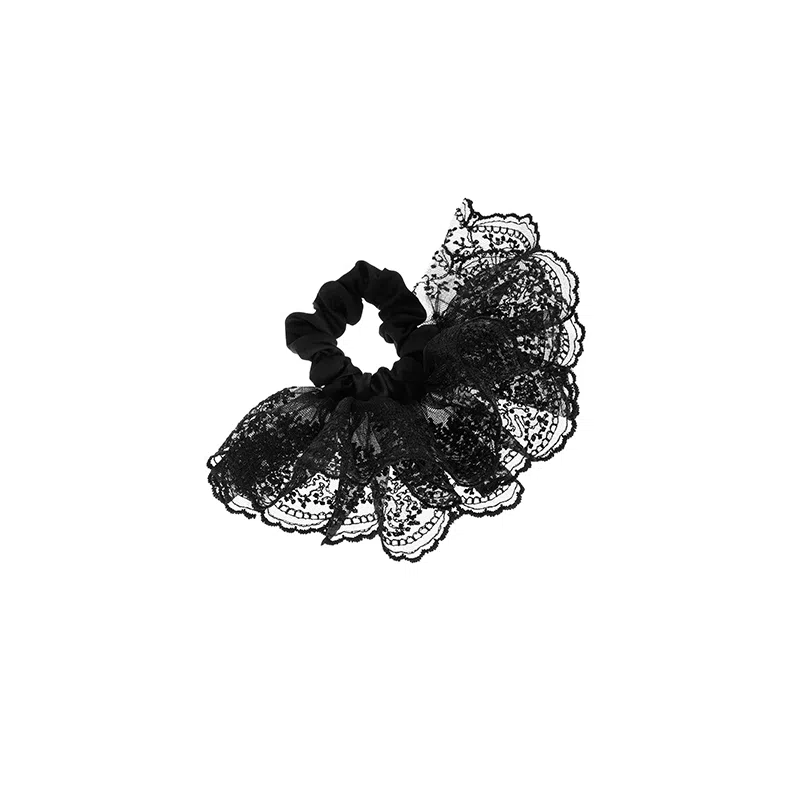 Pink Empress Lace Hair Tie