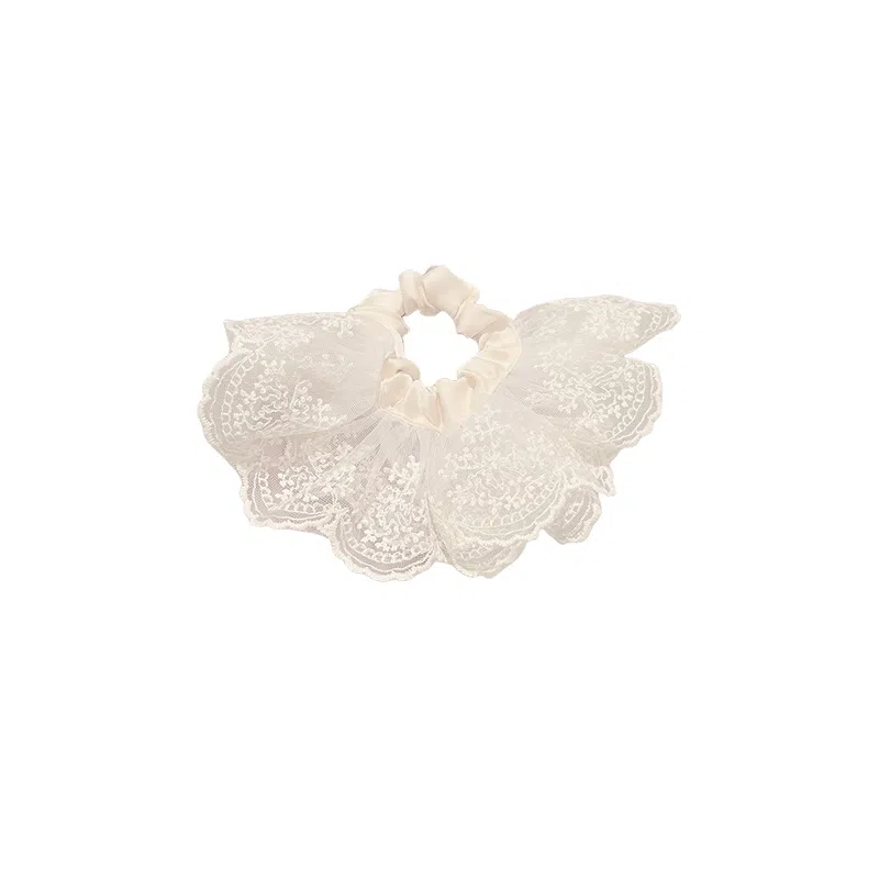 Pink Empress Lace Hair Tie