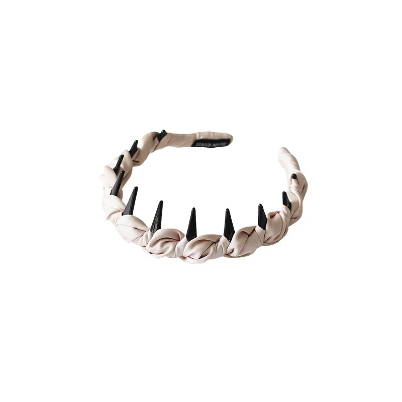 水中玉 高颅顶头箍日常外戴洗脸箍子专用高级感发卡发捆头饰 亚克力 发箍 女款