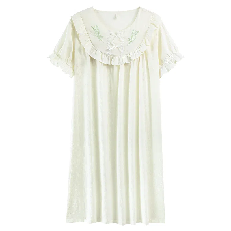 好福份 带胸垫透气可爱家居服睡裙 女款