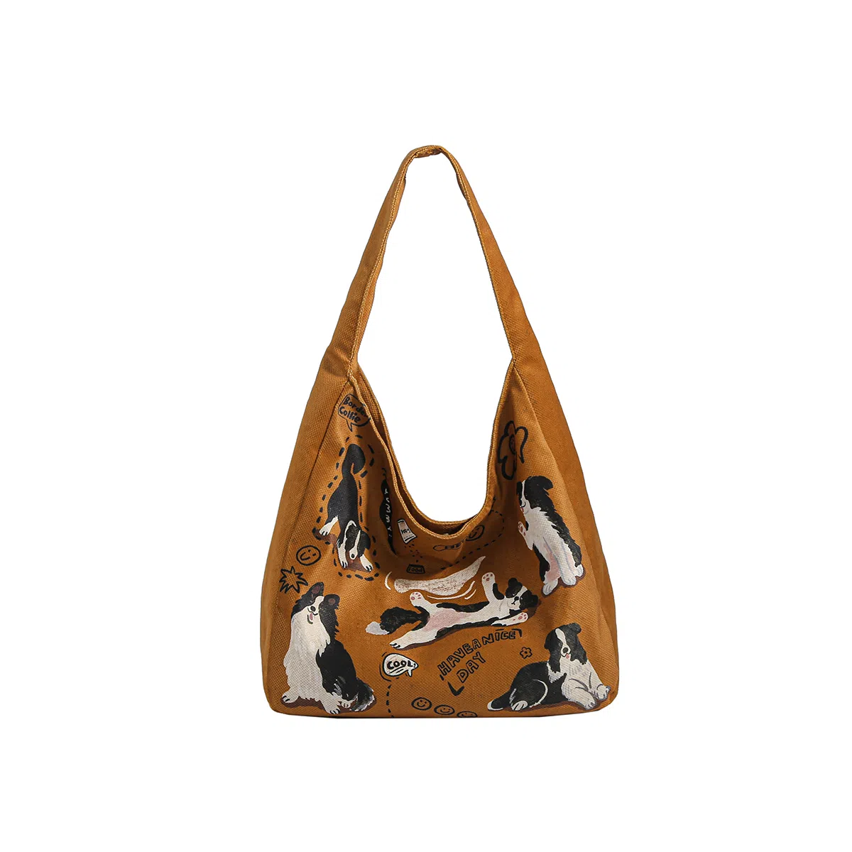 垣途者 涂鸦简约百搭大容量上课通勤 帆布 帆布包托特包单肩包 女款 多色