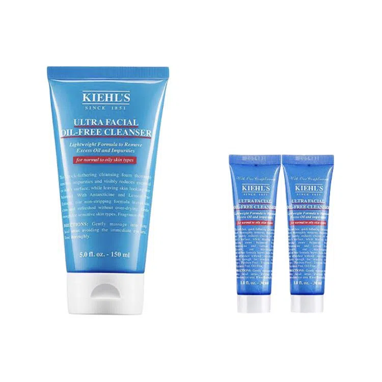 科颜氏 高保湿清透洁面乳套组 清洁滋润