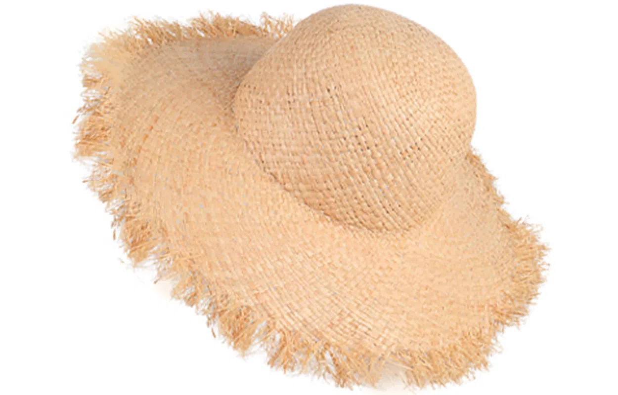 优幽兰 韩系氛围感大帽檐显脸小拉菲草设计感飘带草帽 时尚百搭夏天海边沙滩帽日系防紫外线遮阳帽太阳帽街拍旅游气质 草编 防晒帽 女款