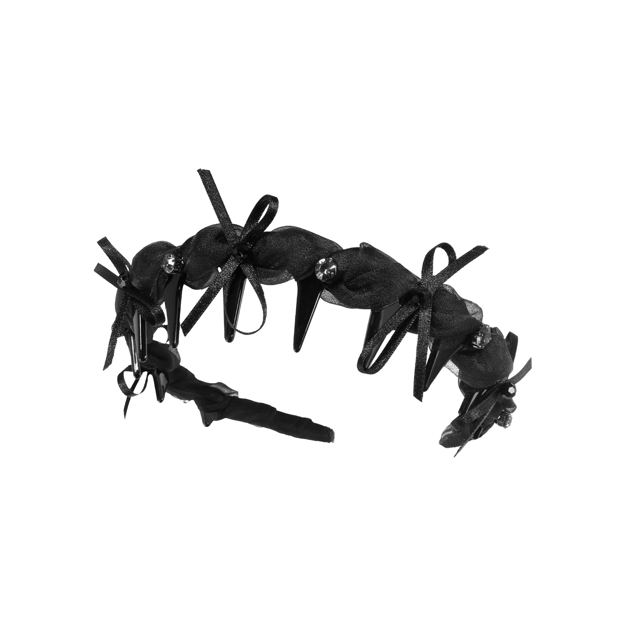 芒果饰品 小香风蝴蝶 亚克力 发箍 女款