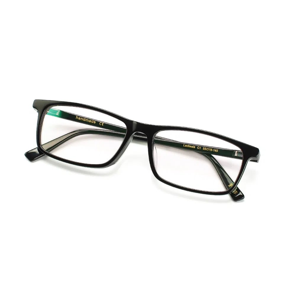 【可配度数】 青雉作 贵替版简约经典通勤款 矮方框眼镜窄框高度近视镜框宽脸大脸 板材 长方形 光学镜架 男女同款情侣款 深玳瑁色 黑色