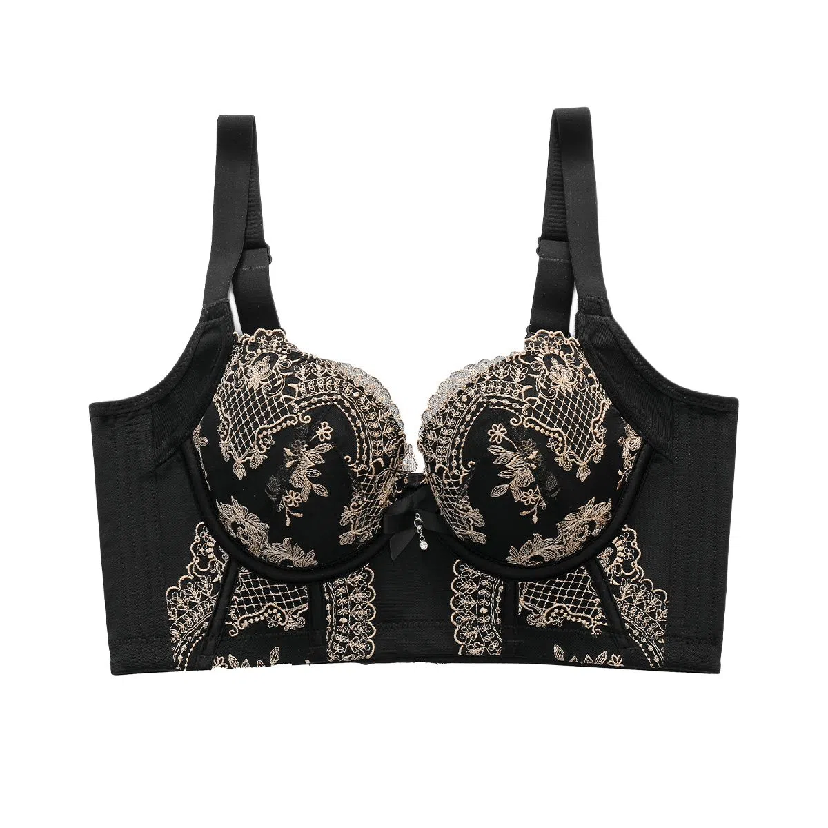 欧迪芬 透气柔软亲肤上托聚拢防下垂小胸显大收副乳清凉感文胸 女款