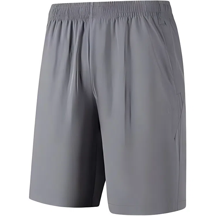 乔丹 运动生活系列 休闲简约纯色透气运动短裤 男款 石径灰