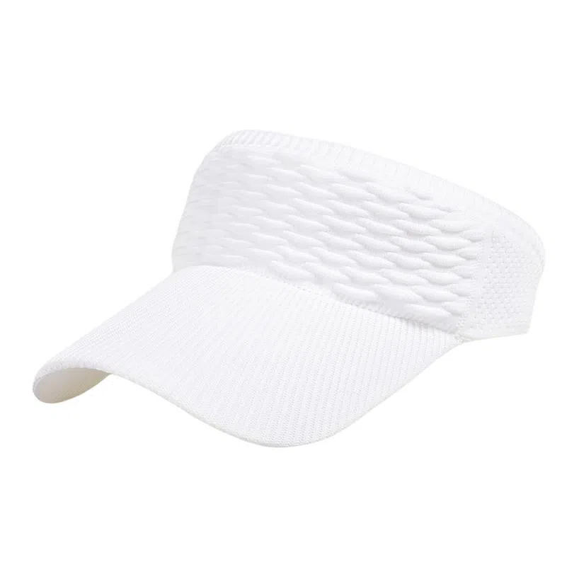 女士户外运动空顶帽时尚舒适透气防晒遮阳 优质编织涤纶材质 时尚空顶帽与鸭舌帽 男女同款情侣款