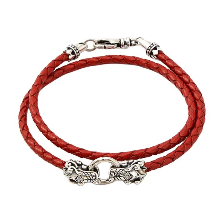 Native Stranger Braided Leather Bracelet