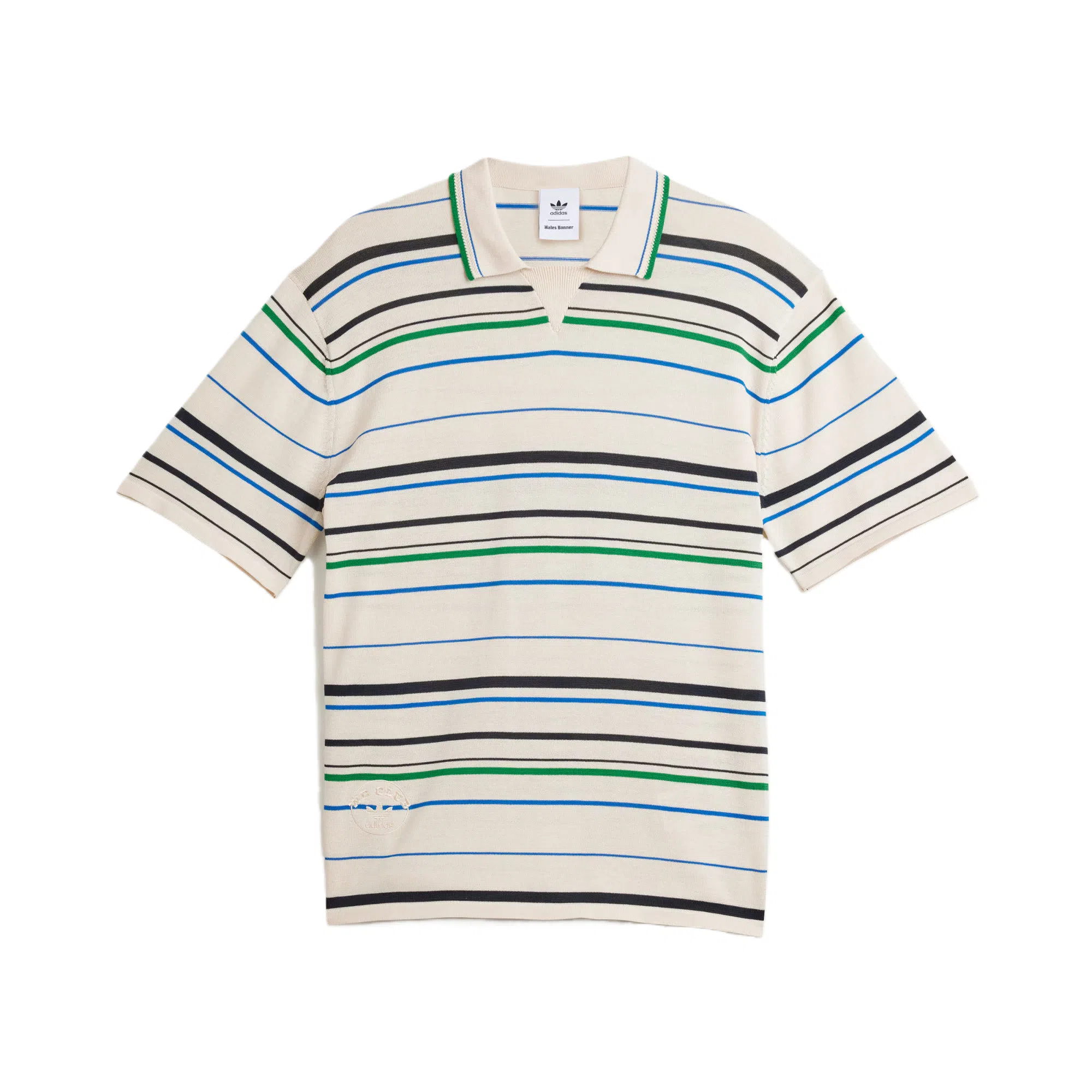 adidas originals x WALES BONNER SS25 KNIT Polo