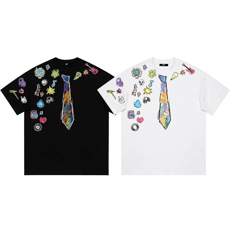 K411 Vintage Cartoon Logo T-Shirt