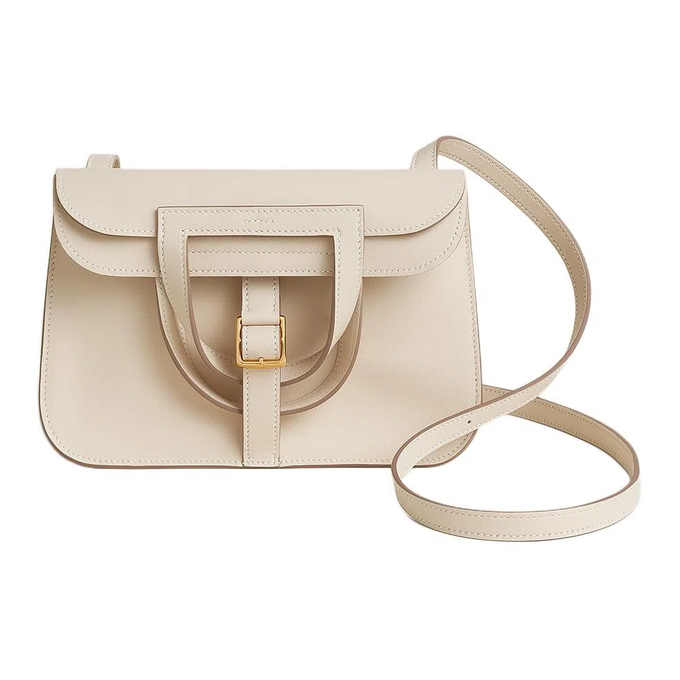 HERMES Halzan Swift 21 Naturel-Sable
