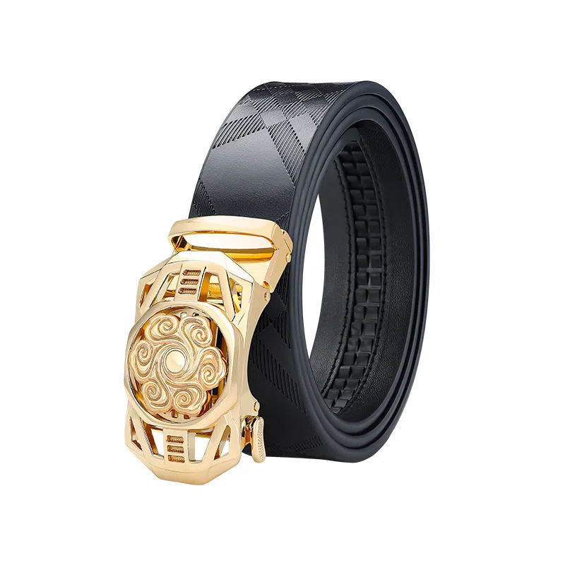 MILLIE'S Double Layer Leather Belt 3.4cm