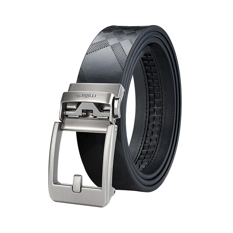 MILLIE'S Automatic Buckle Leather Belt