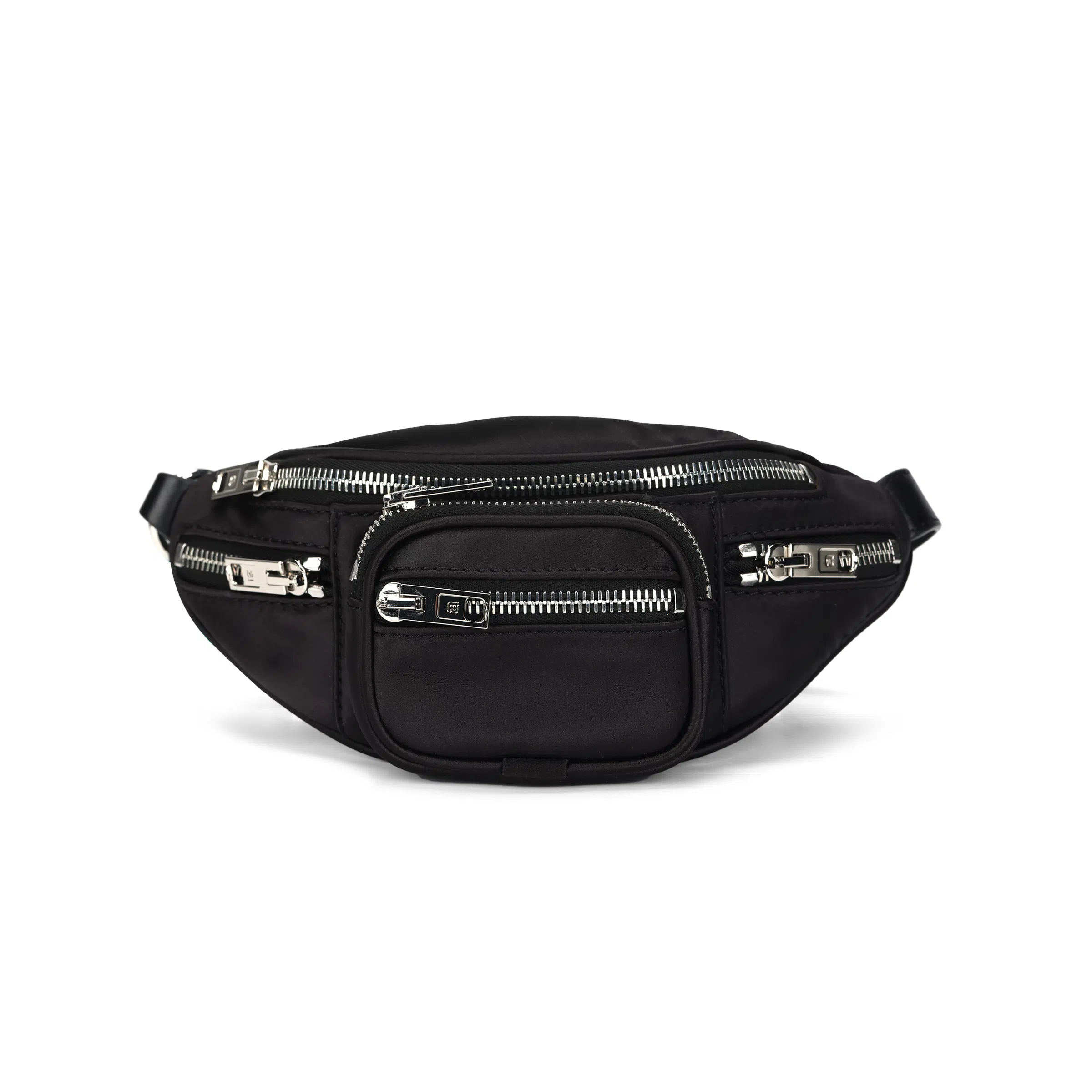 Alexander Wang Double Zip Satin Crossbody Bag