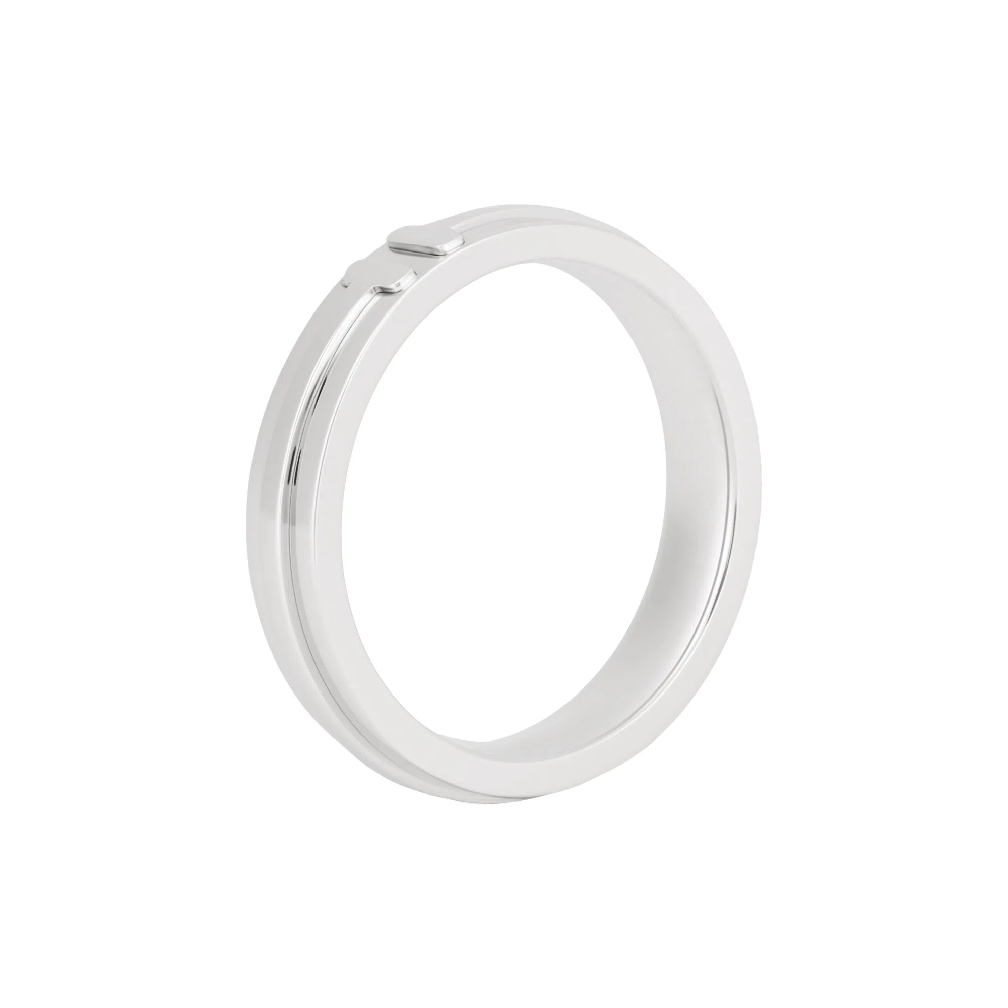 TIFFANY CO. T 18K 4.5mm