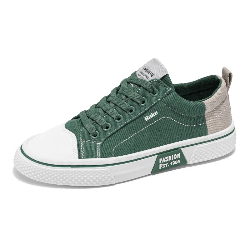 BAKE Classic Low Canvas Sneakers