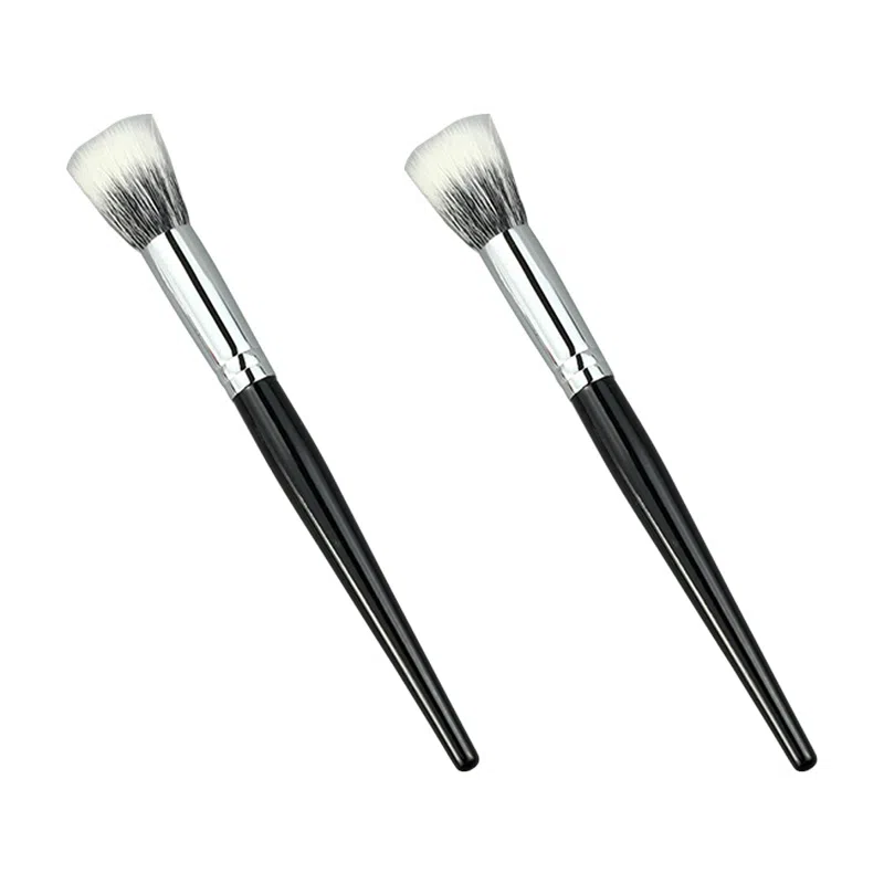 悦语  点彩木柄腮红彩妆化妆刷 便携亲肤柔软