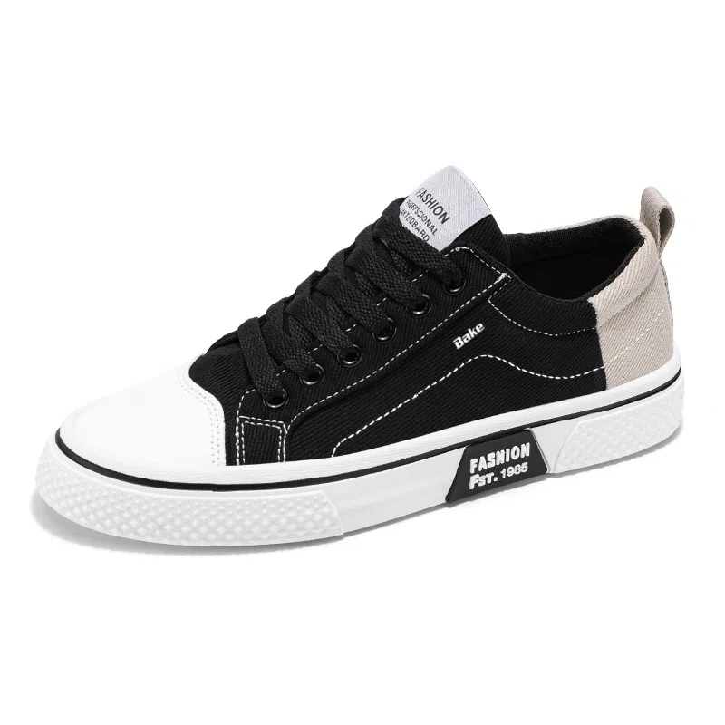 BAKE Classic Low Canvas Sneakers