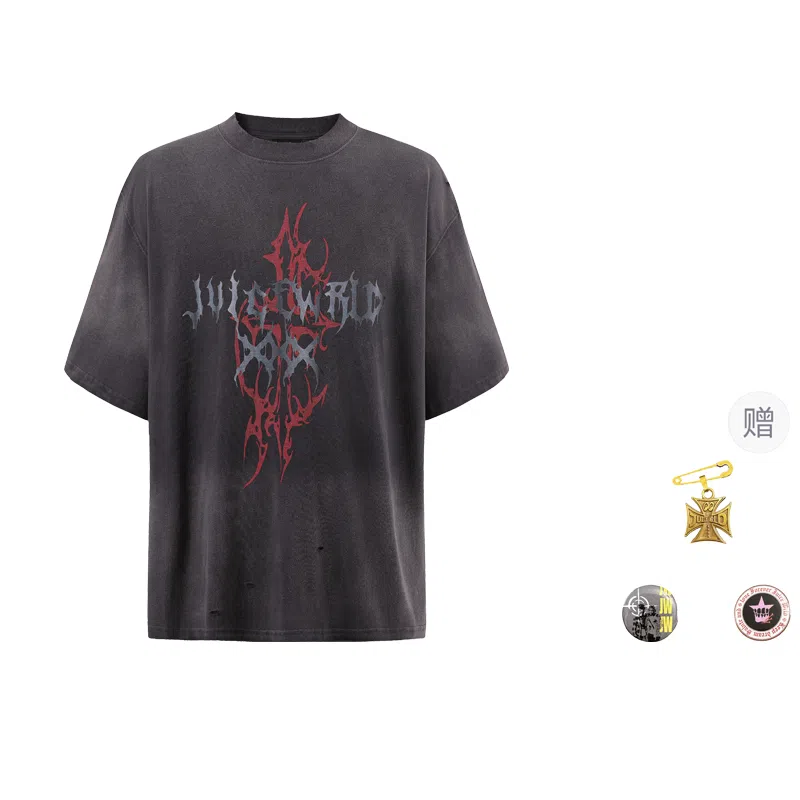 Juice Wrld SS25 Thorn Sickle Tee