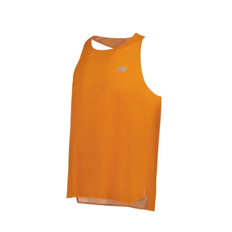 New Balance Light Singlet logo