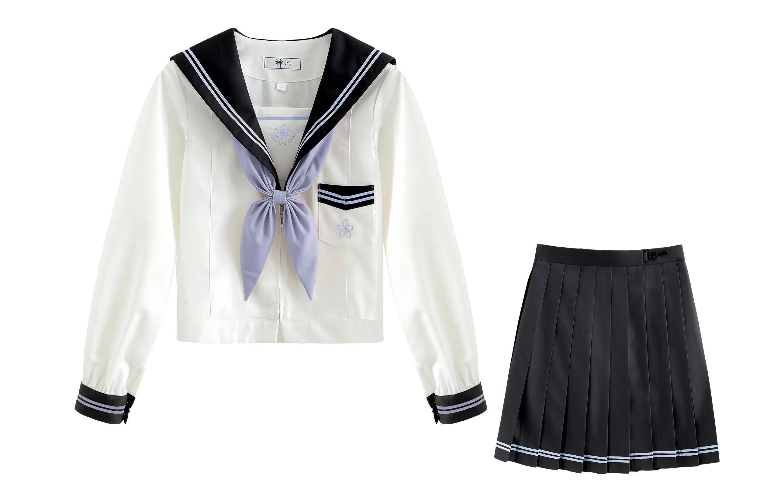 桴生 日系学院风水手服套装时尚制服 女款