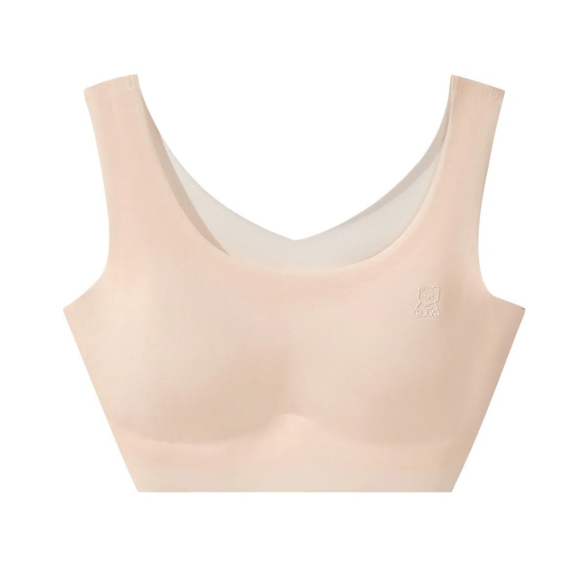 欧迪芬 柔软亲肤轻薄透气不漏点无痕清凉感可爱调整文胸 女款