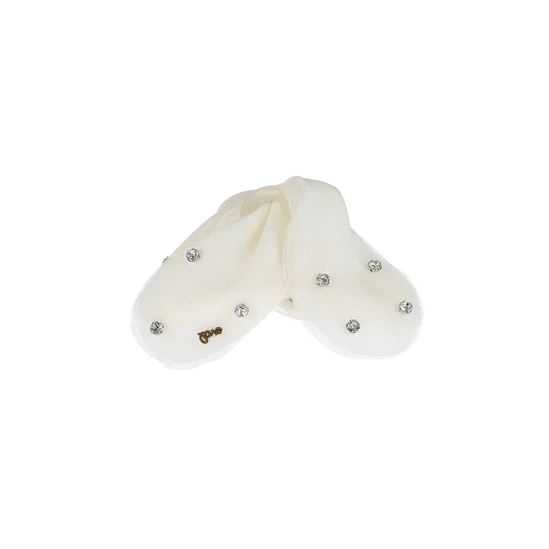 水中玉 蝴蝶网纱抓夹大号鲨鱼夹后脑勺发卡高级感夹子头饰 亚克力 发夹 女款