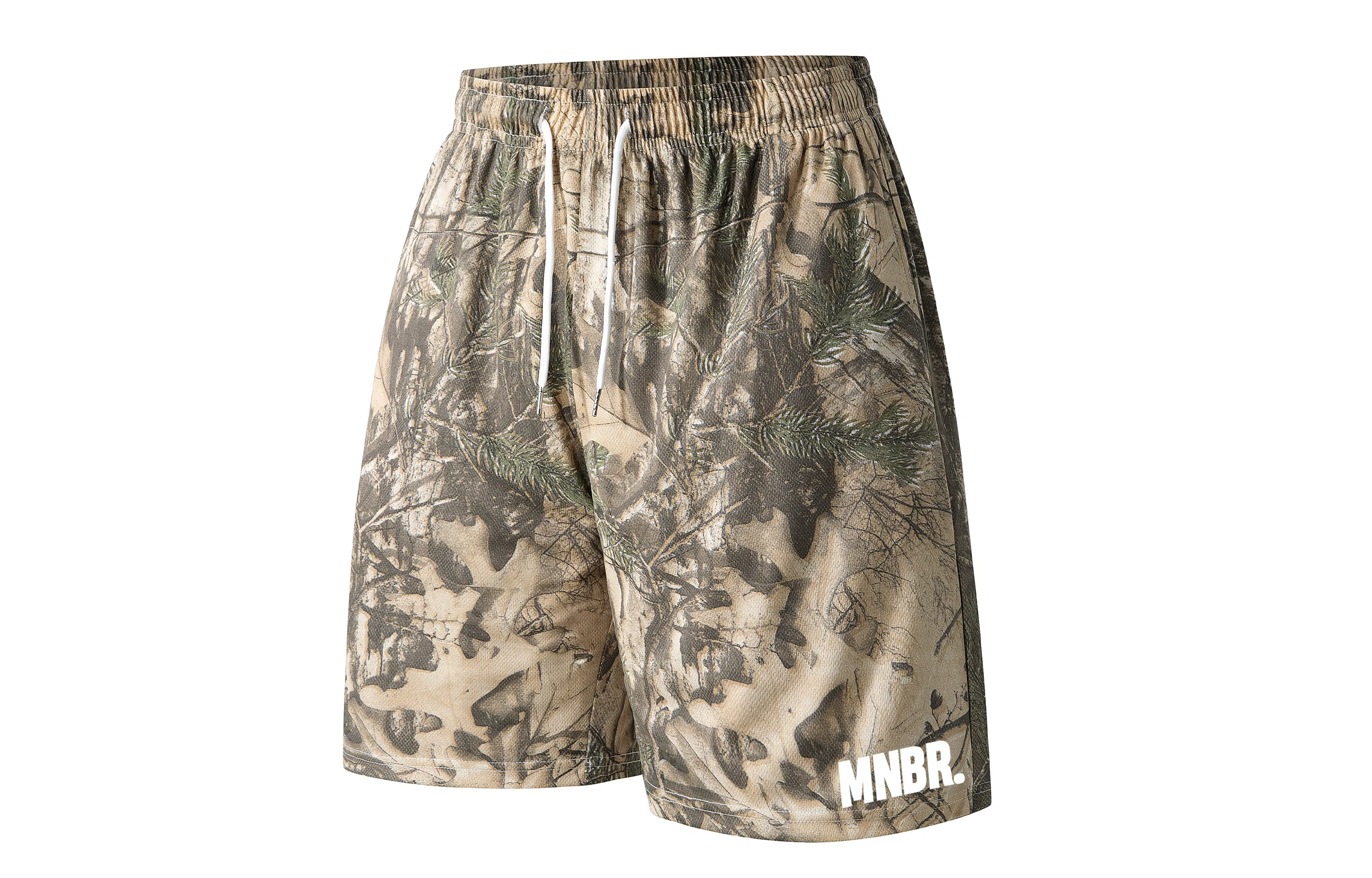 Menblero Vintage Camo Shorts
